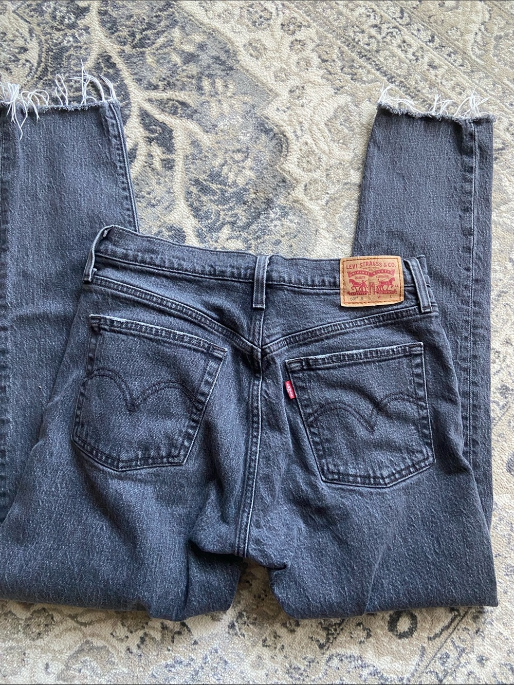 Levi's Black Denim Jeans - Classic Fit